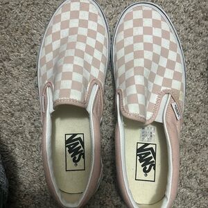 Like new Vans slip-ons